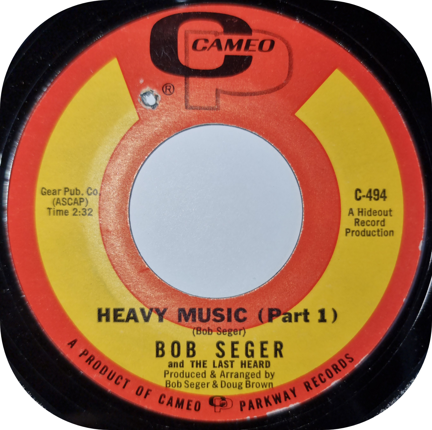 Bob Seger - Heavy Music - Cameo