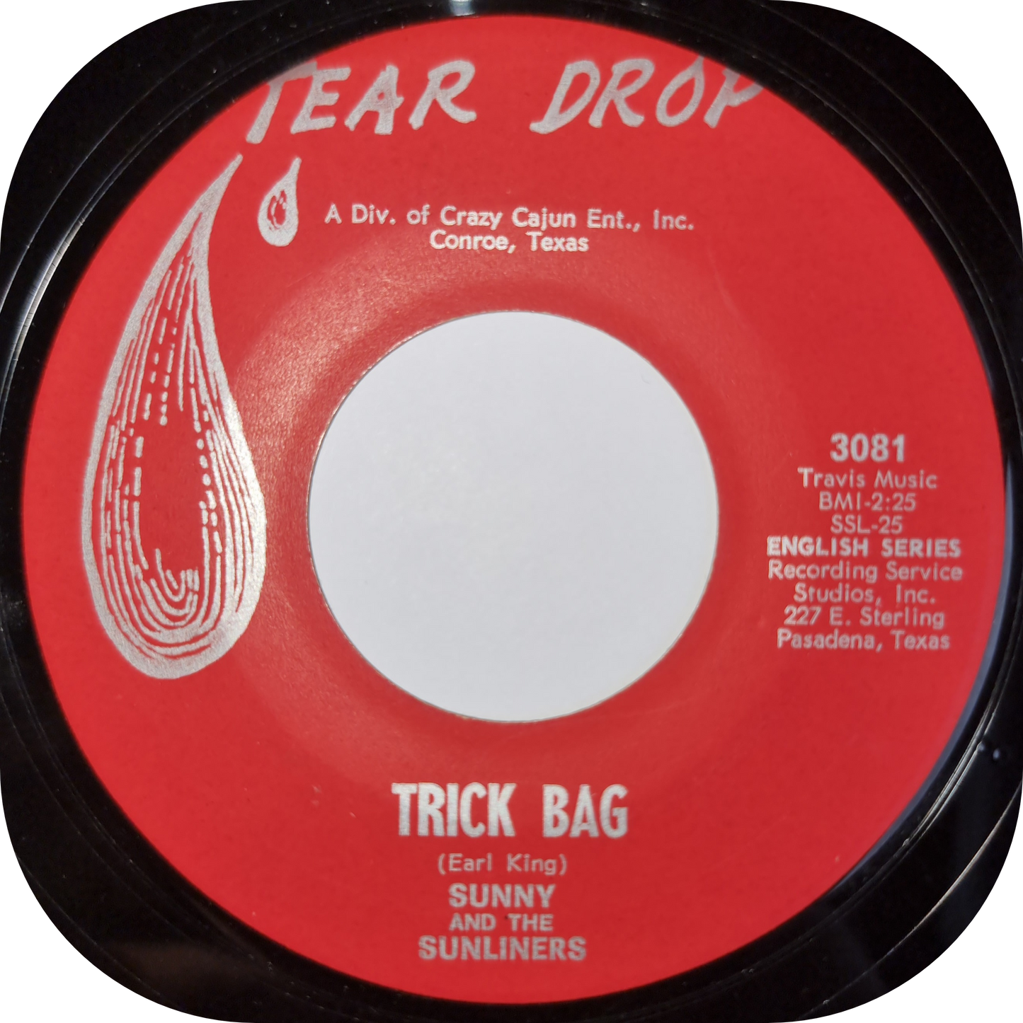 Sunny and The Sunliners - Trick Bag - Tear Drop