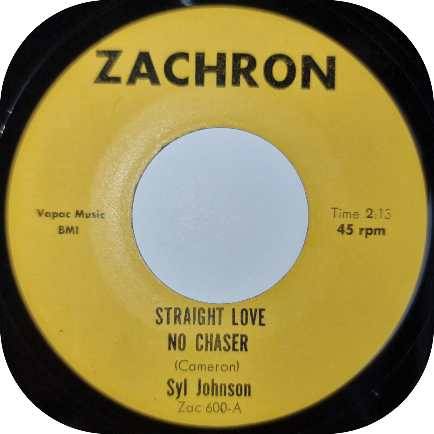 Syl Johnson - Straight Love No Chaser - Zachron
