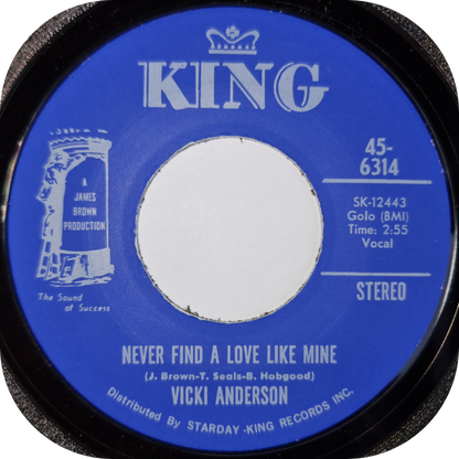 Vicki Anderson - No More Heartaches, No More Pain - King