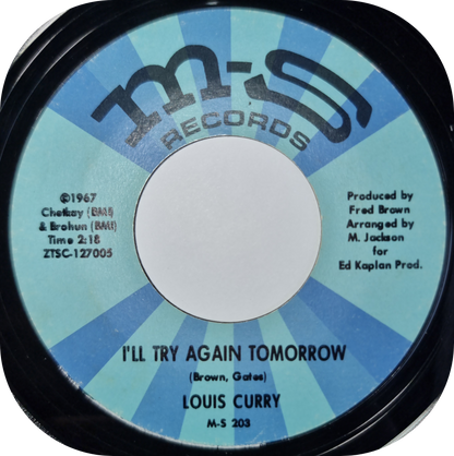 Louis Curry - I'll Try Again Tomorrow - M-S