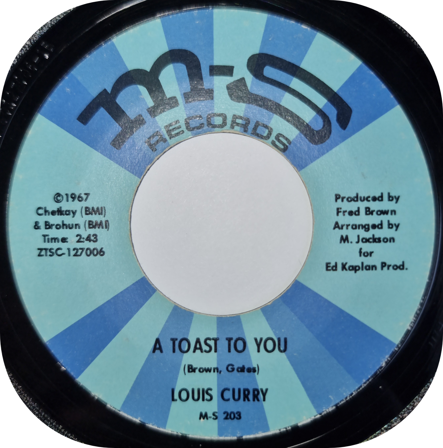 Louis Curry - I'll Try Again Tomorrow - M-S