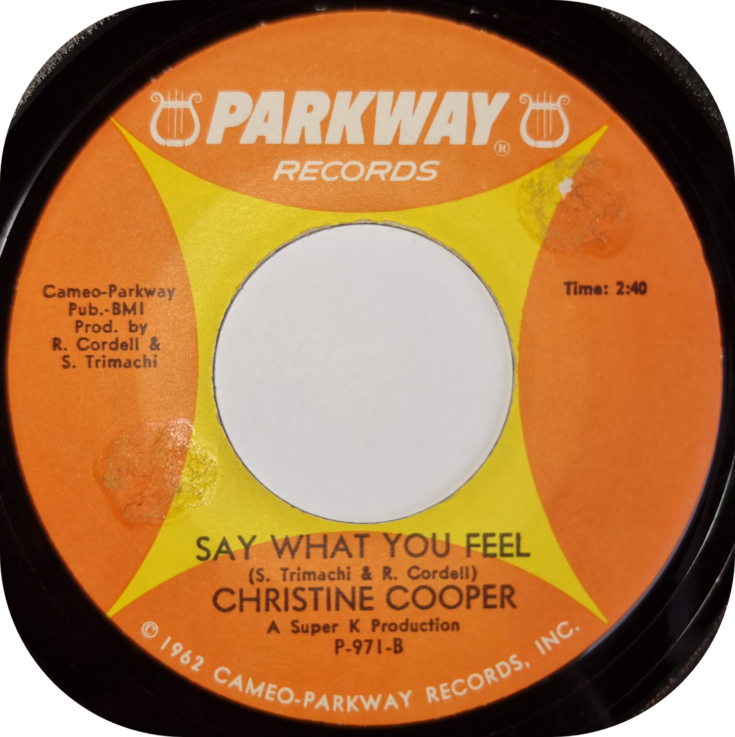 Christine Cooper - S.O.S - Parkway