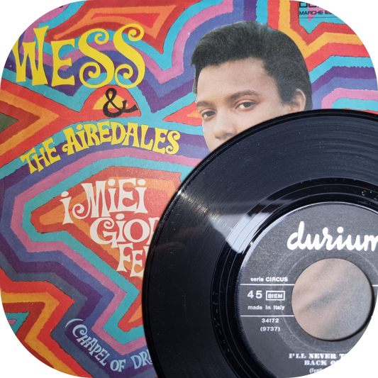 Wess and The Airdales - I'll Never Turn My Back On You - Durium