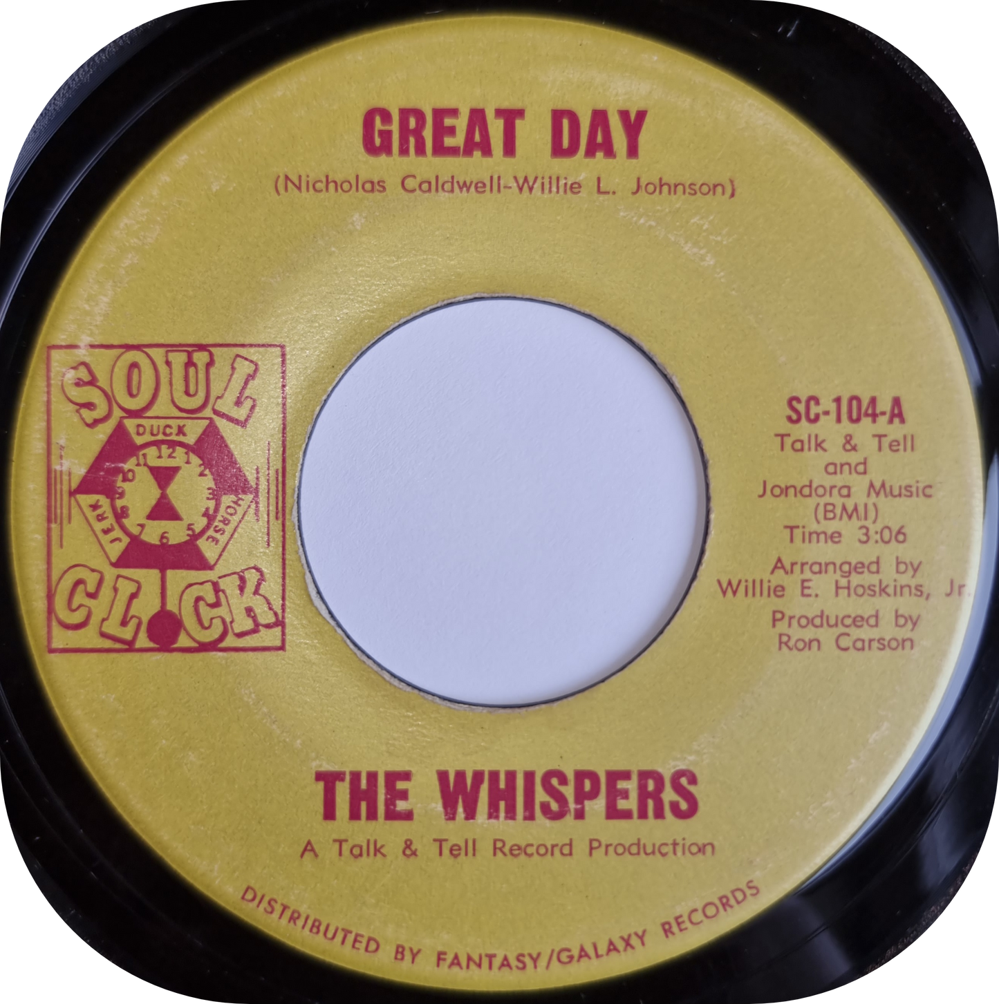 Whispers, The - I Can't See Myself Leaving You - Soul Clock