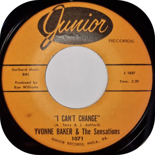 Yvonne Baker - I Can't Change - Junior