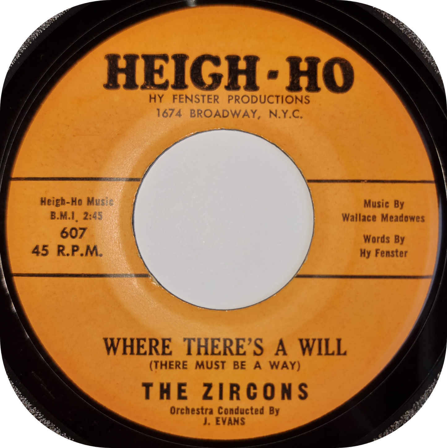 Zircons, The - Don't Put Off For Tomorrow - Heigh Ho