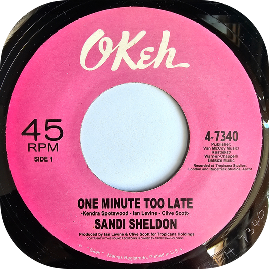 Sandi Sheldon - One Minute Too Late - Okeh