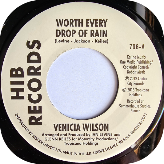 Venicia Wilson - Worth Every Drop Of Rain - Hib
