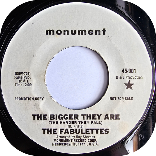 Fabulettes, The - The Bigger They Are - Monument