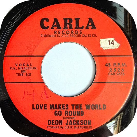 Deon Jackson - Love Makes The World Go Round - Carla