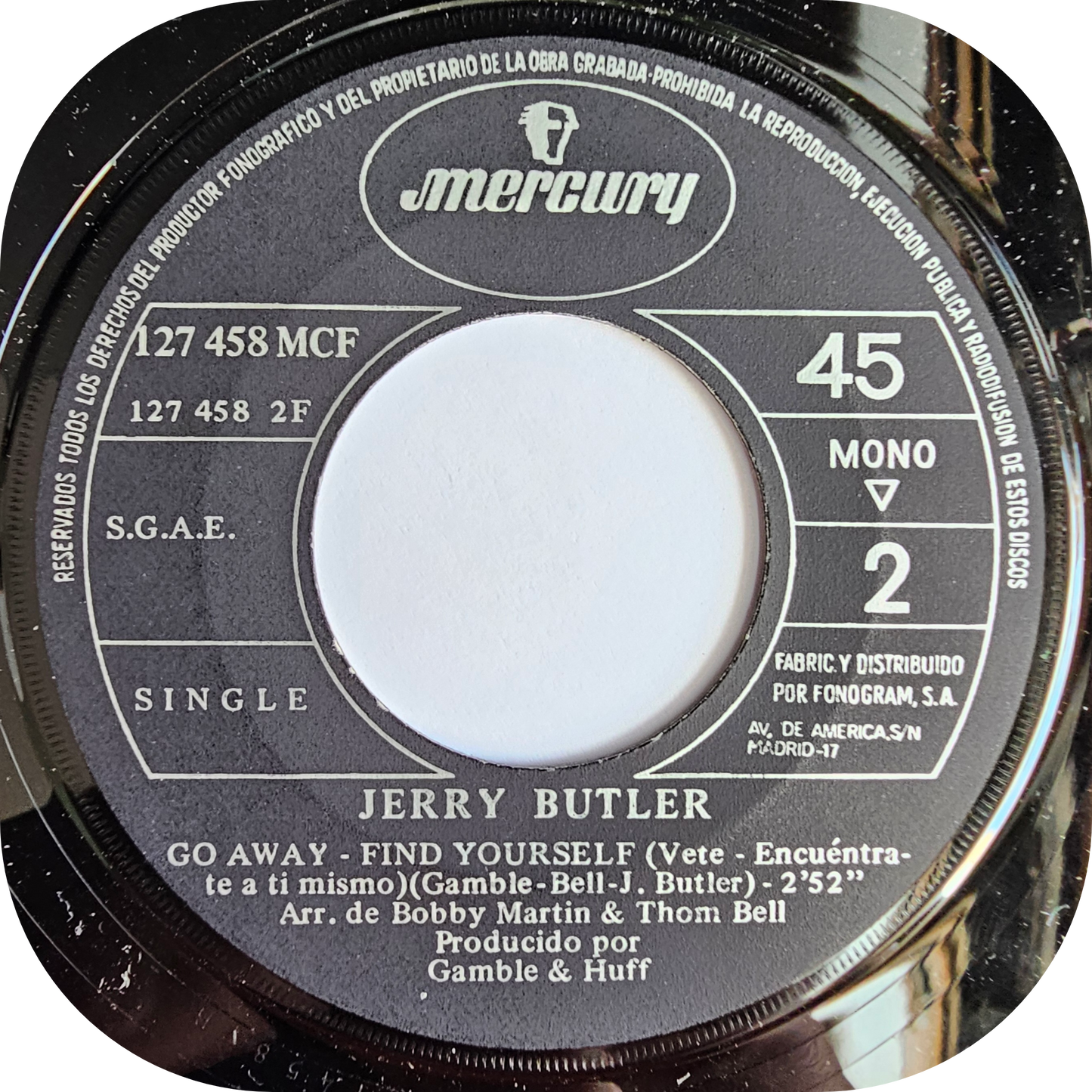 Jerry Butler - Moody Woman - Mercury