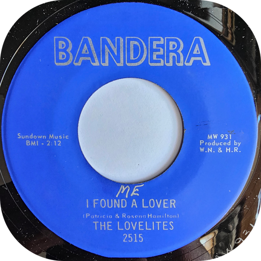 Lovelites, The - I Found A Lover - Bandera