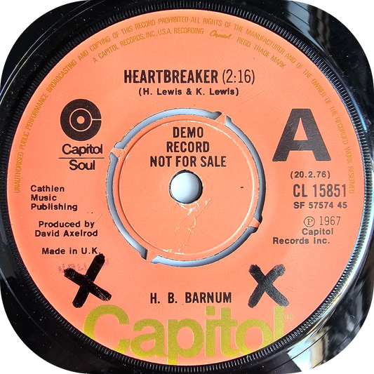 H B Barnum - Heartbreaker - Capitol DEMO
