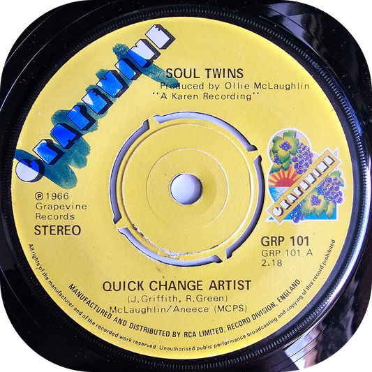 Soul Twins - Quick Change Artist - Grpaevine