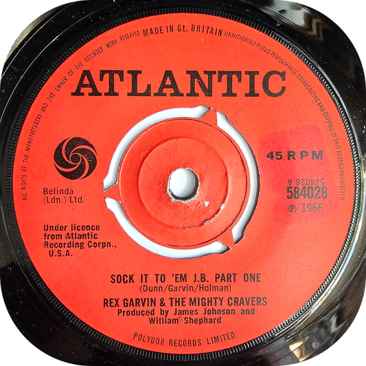 Rex Garvin  - Sock It To 'Em J.B - Atlantic