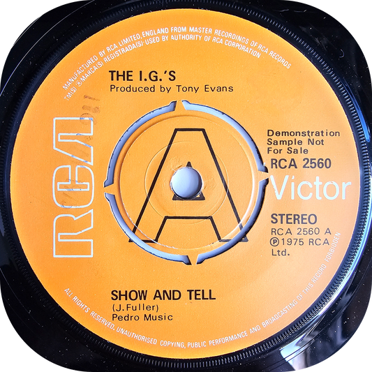 I.G's, The - Show And Tell - RCA DEMO