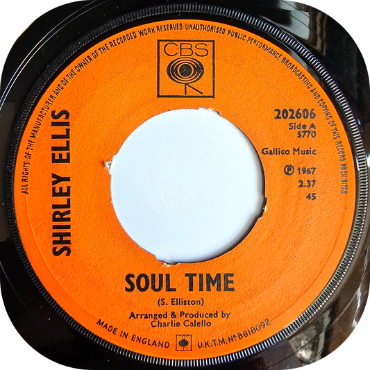Shirley Ellis - Soul Time - CBS