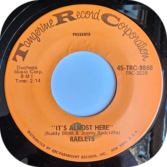 Raelets - It's Almost Here - Tangerine