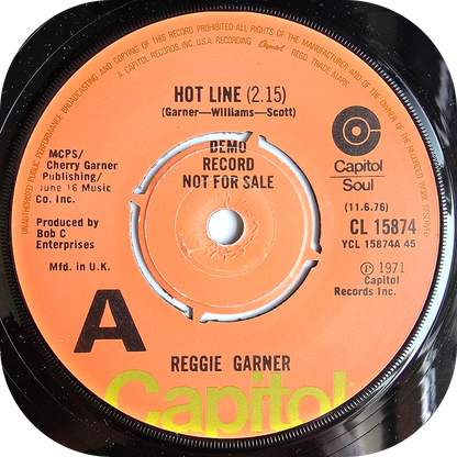 Reggie Garner - Hotline - Capitol DEMO