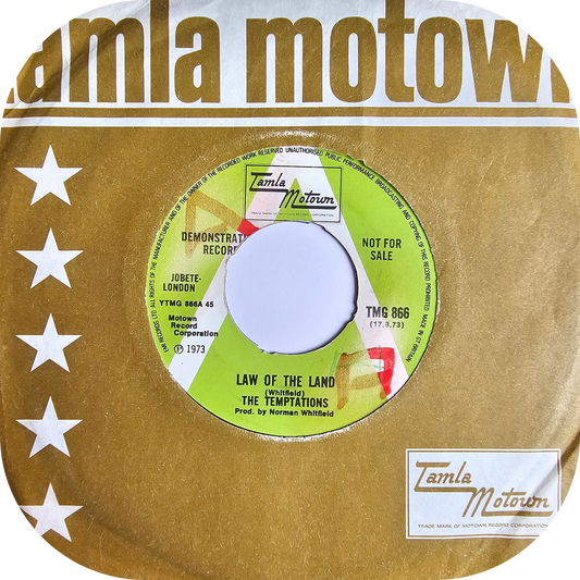 Temptations, The - Law Of The Land - Tamla Motown DEMO