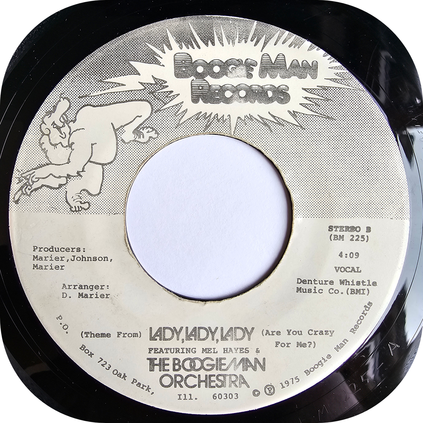 Boogie Man Orchestra, The (Mel Hayes) - Lady Lady Lady - Boogie Man