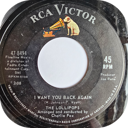 Lollipops, The - Busy Signal - RCA Victor