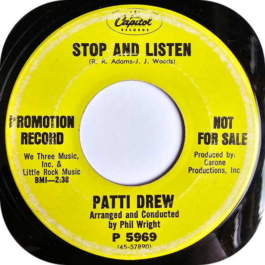 Patti Drew - Stop And Listen - Capitol DEMO