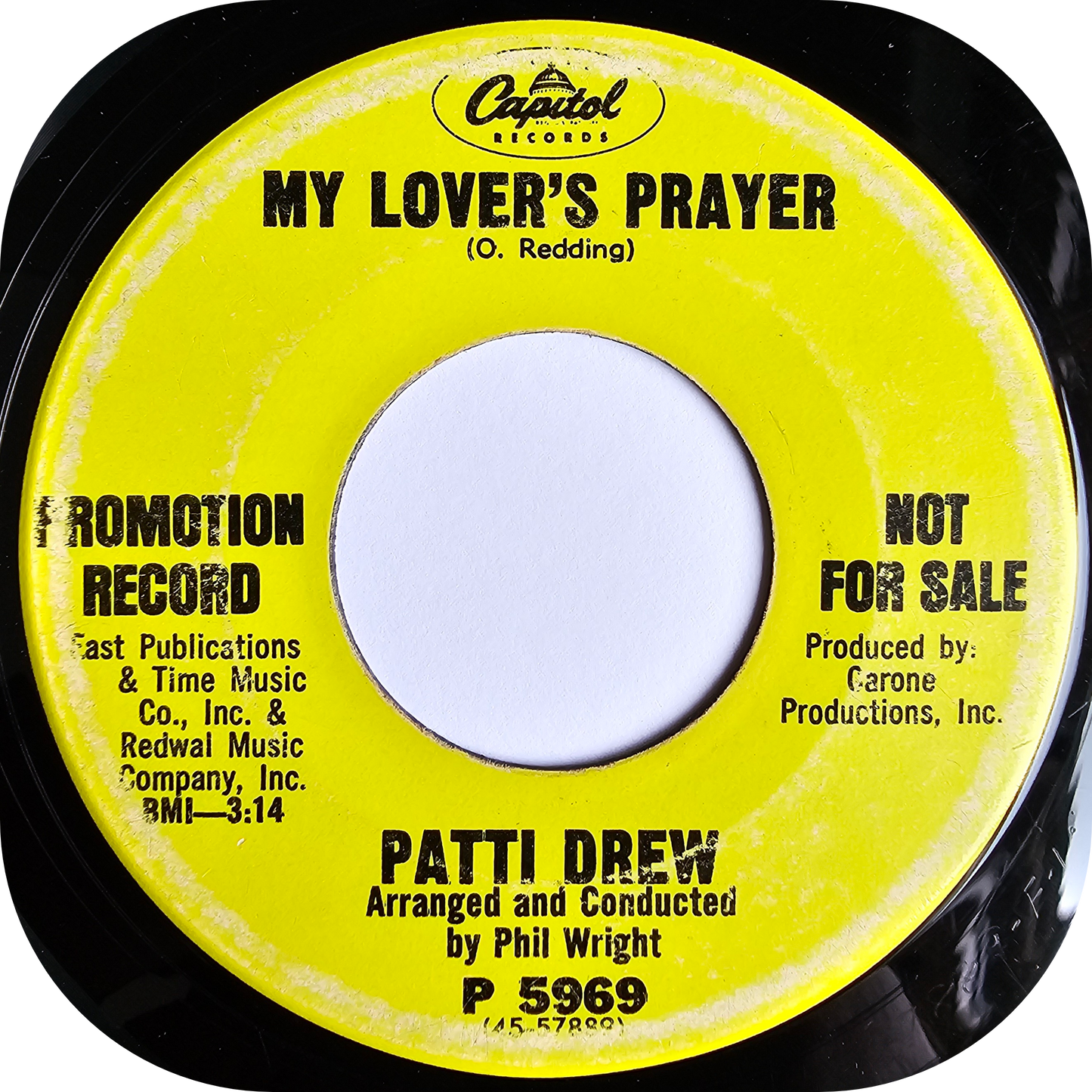 Patti Drew - Stop And Listen - Capitol DEMO
