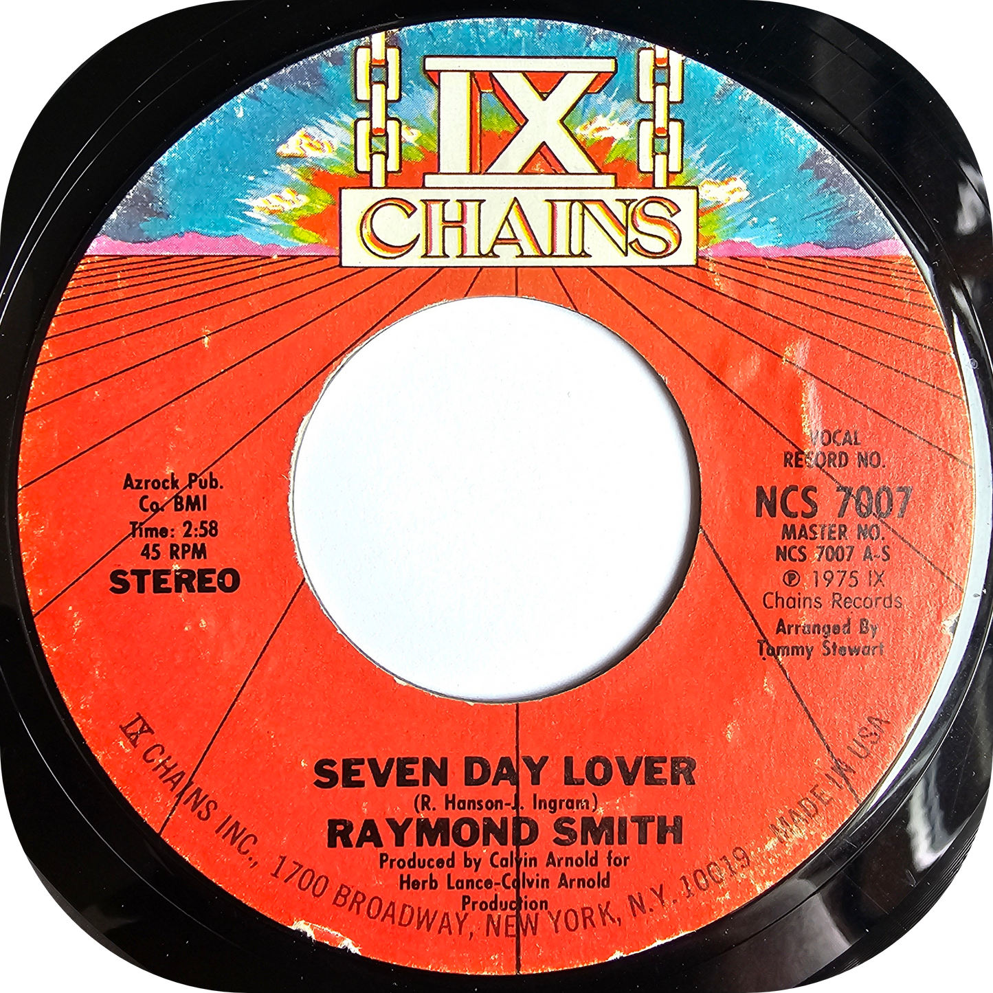 Raymond Smith - Seven Day Lover - IX Chains