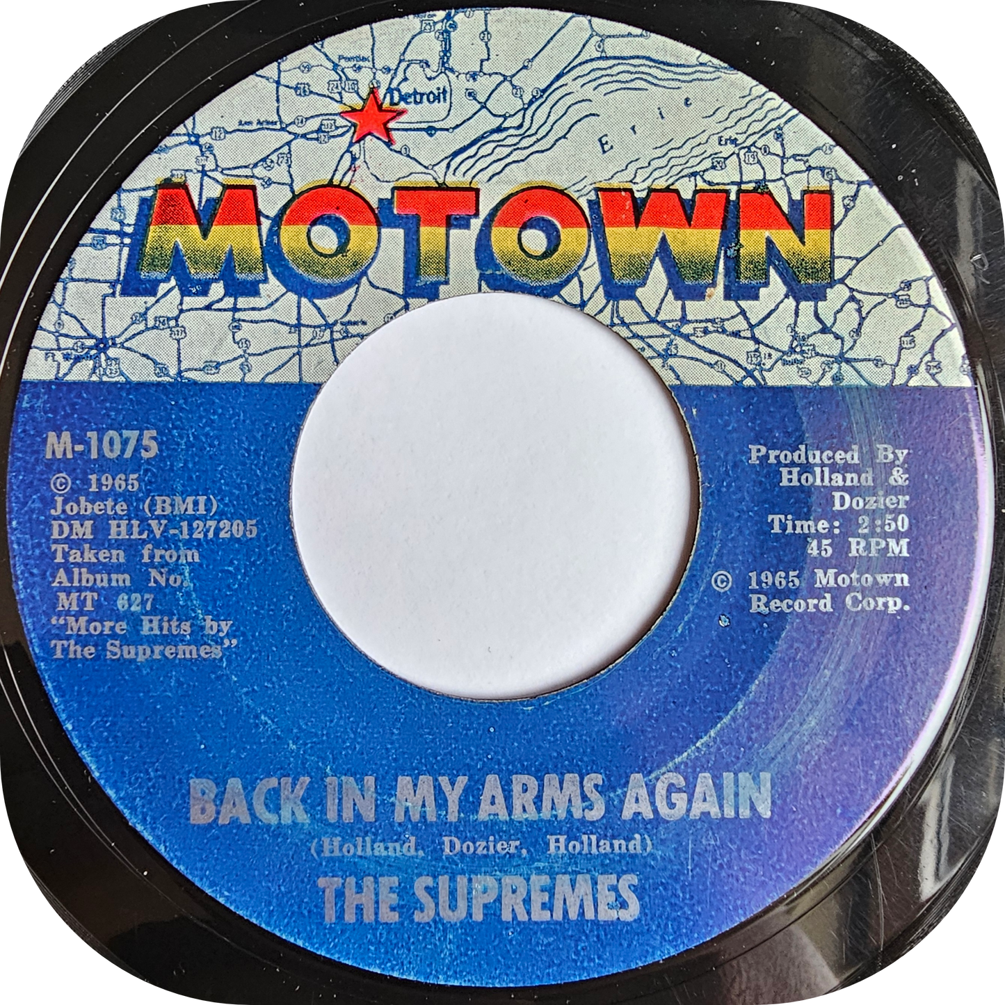 Supremes, The - Back In My Arms Again - Motown
