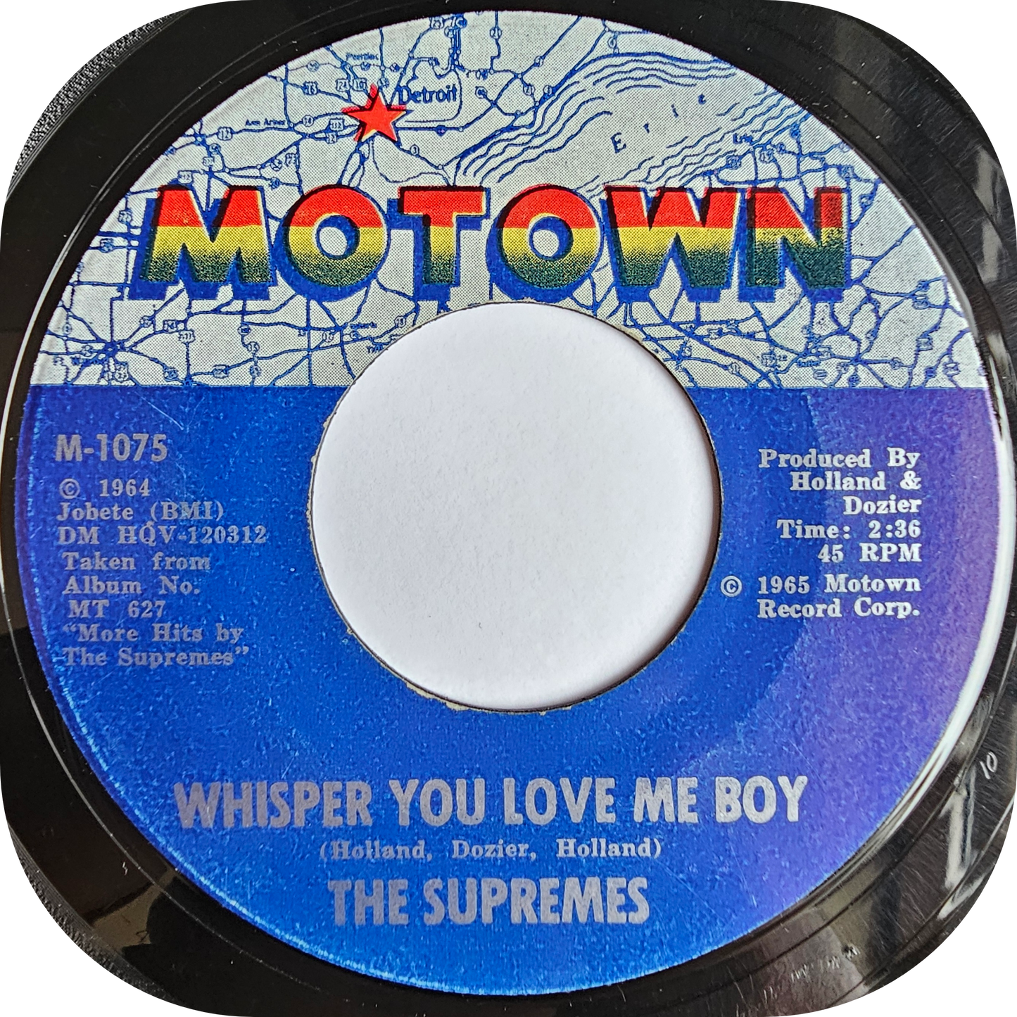 Supremes, The - Back In My Arms Again - Motown