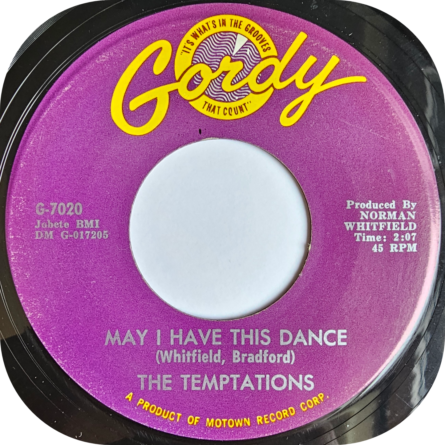Temptations, The - Farewell My Love - Gordy