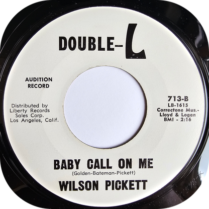 Wilson Pickett - Baby Call On Me - Double L DEMO