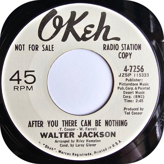 Walter Jackson - After You There Can Be Nothing - Okeh DEMO