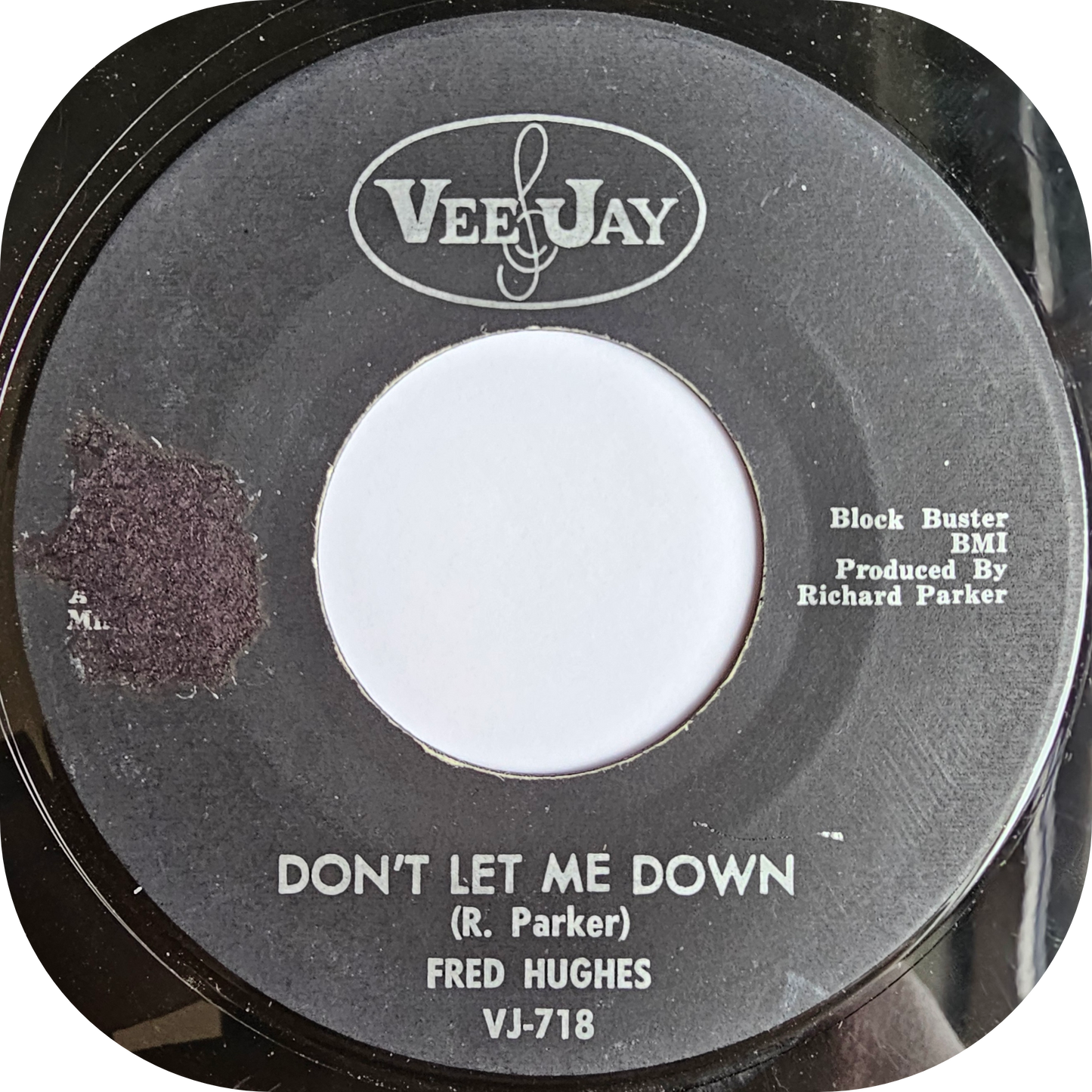 Fred Hughes - Don't Let Me Down - Vee Jay