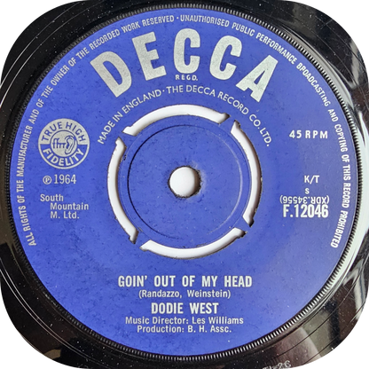 Dodie West - Goin' Out Of My Head - Decca