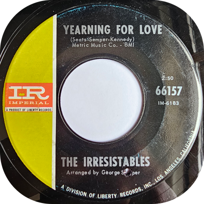 Irresistables, The - As Sweet As You Can Be - Imperial