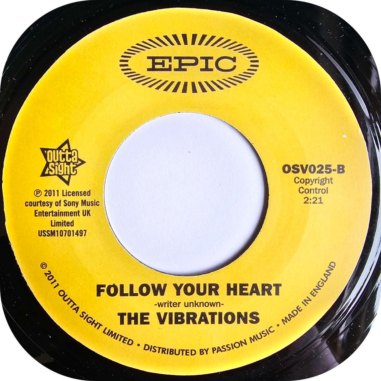 Vibrations, The - Follow Your Heart - Epic