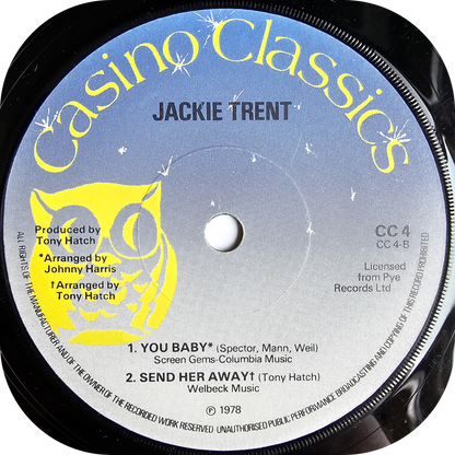 Jackie Trent - You Baby - Casino Classics