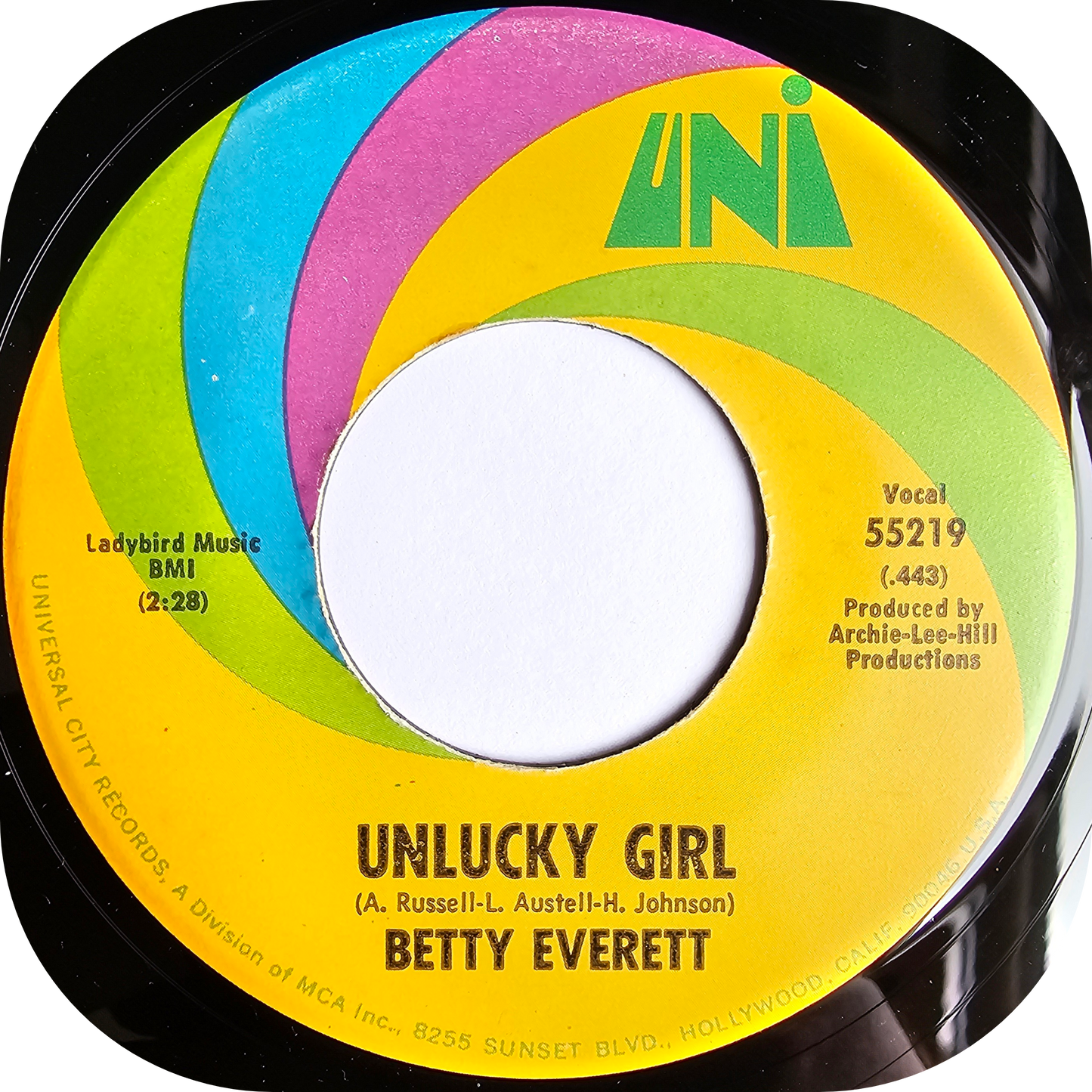Betty Everett - Unlucky Girl - Uni