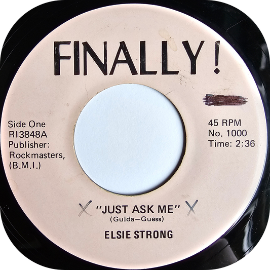 Elsie Strong - Just Ask Me - Finally!