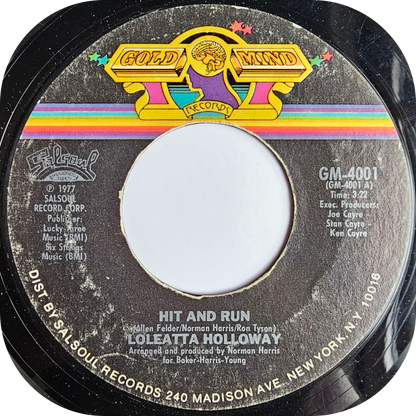 Loleatta Holloway - Hit and Run - Gold Mind