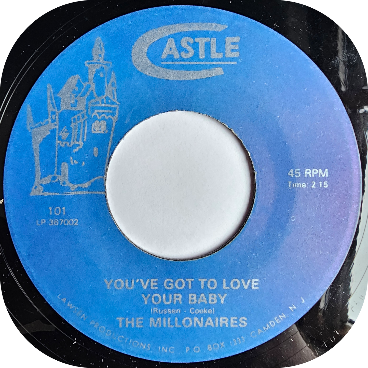 Millionaires, The - You've Got To Love Your Baby - Castle