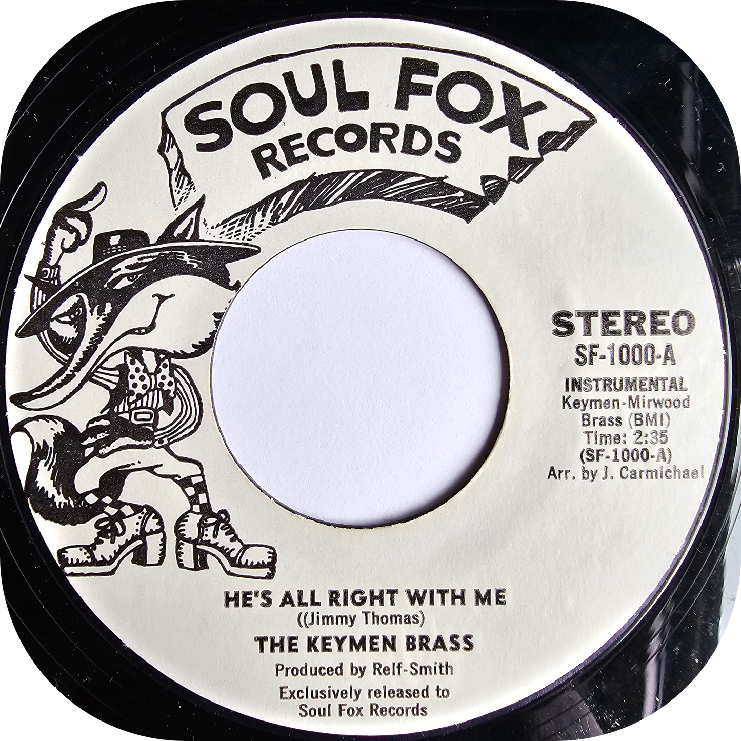 Mirettes, The - He's All Right With Me - Soul Fox