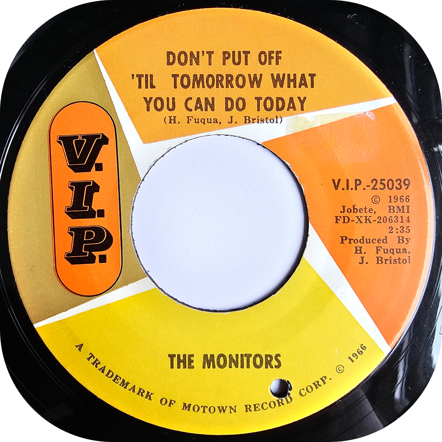 Monitors, The - Since I Lost You Girl - V.I.P