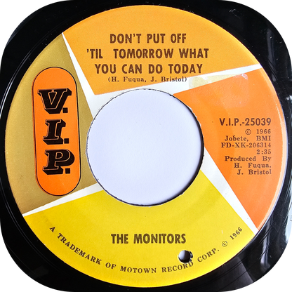 Monitors, The - Since I Lost You Girl - V.I.P