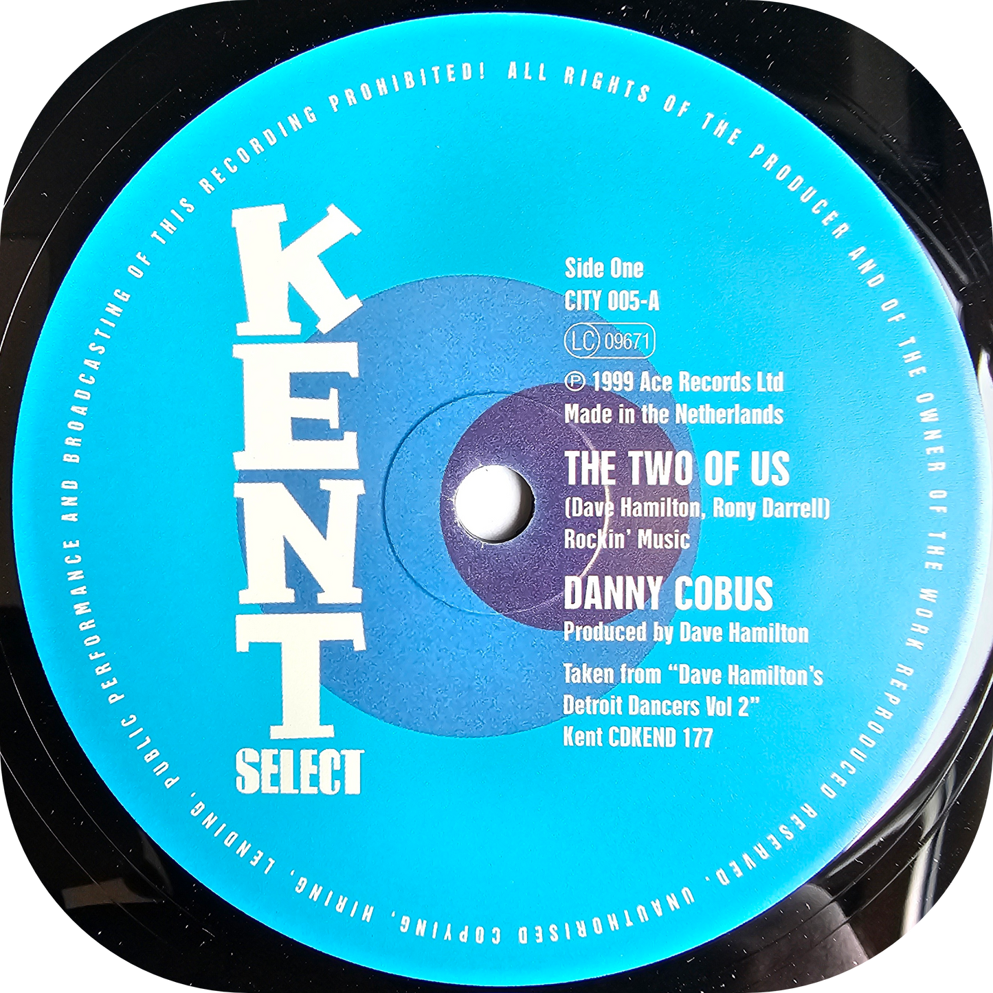 Danny Cobbs - The Two Of Us - Kent