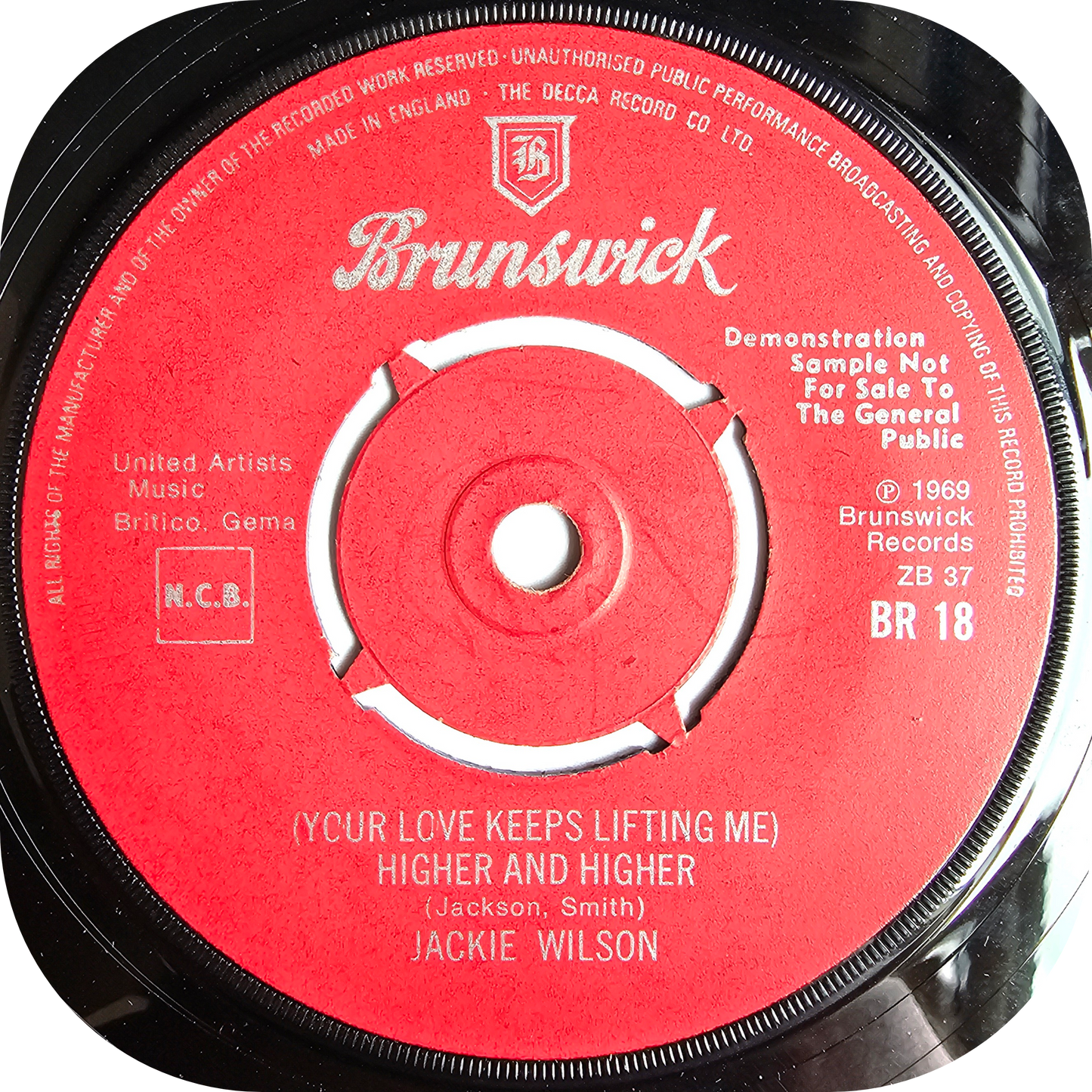 Jackie Wilson - I Get The Sweetest Feeling - Brunswick DEMO