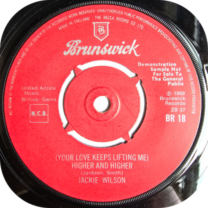 Jackie Wilson - I Get The Sweetest Feeling - Brunswick DEMO